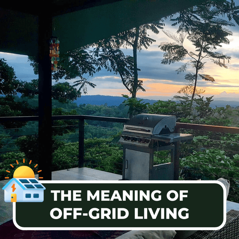 The Meaning Of Off-Grid Living