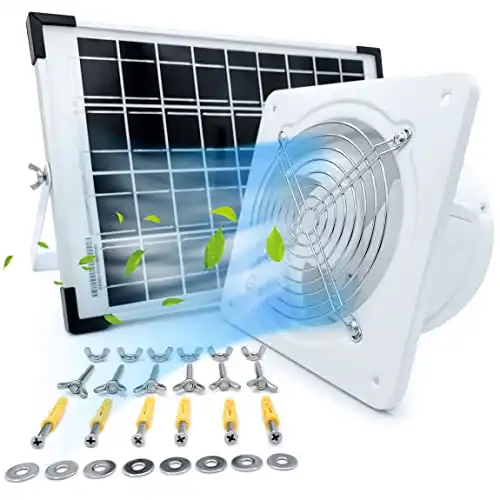 SoulVolve Solar Panel Exhaust Fan