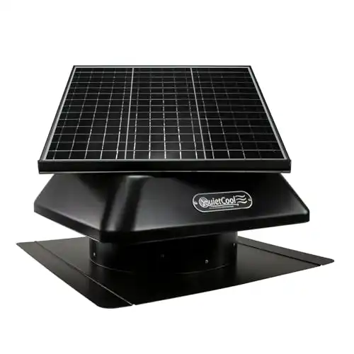 QuietCool Solar-Powered Roof-Mount Attic Fan