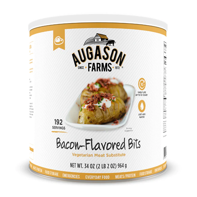 Bacon-Flavored Bits Vegetarian Meat Substitute