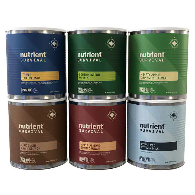 14-Day Emergency Food Kit Nutrient Survival